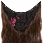 Extensie de par cu 5 Clips On delux Full Head dreapta de 70 cm, Silver Light CYF7098L88A/89A